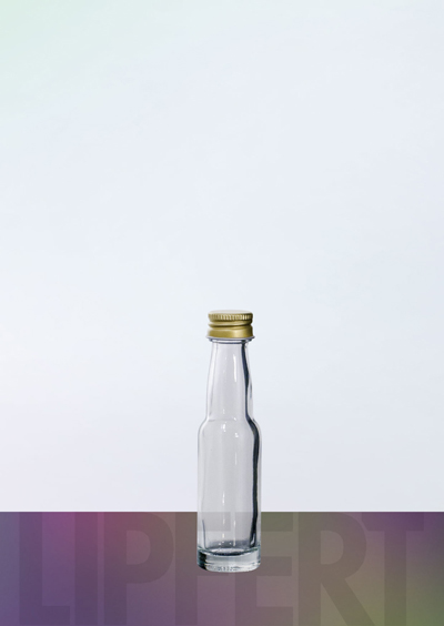 20 ml Kropfhalsflasche 20 ml weiss PP18